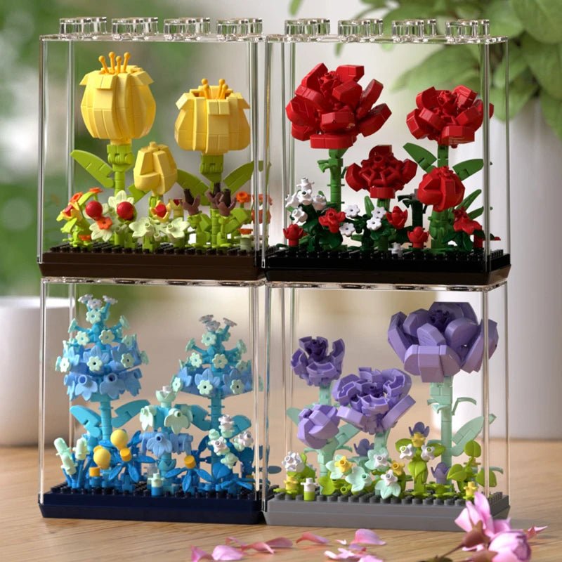 DIY Eternal Flower Building Block Ornament 🌺 - Lovegentilezza