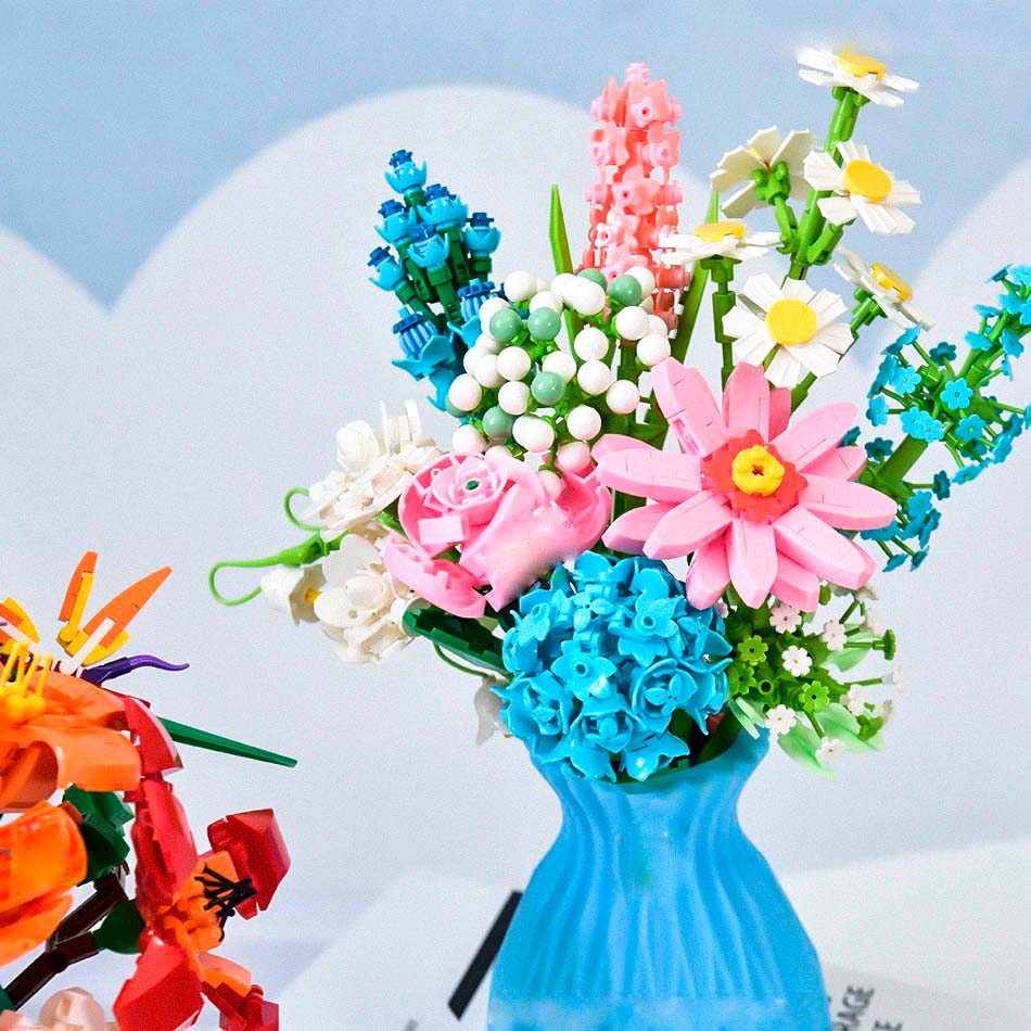 DIY Flower Bouquet Building Blocks 🏵️ - Lovegentilezza