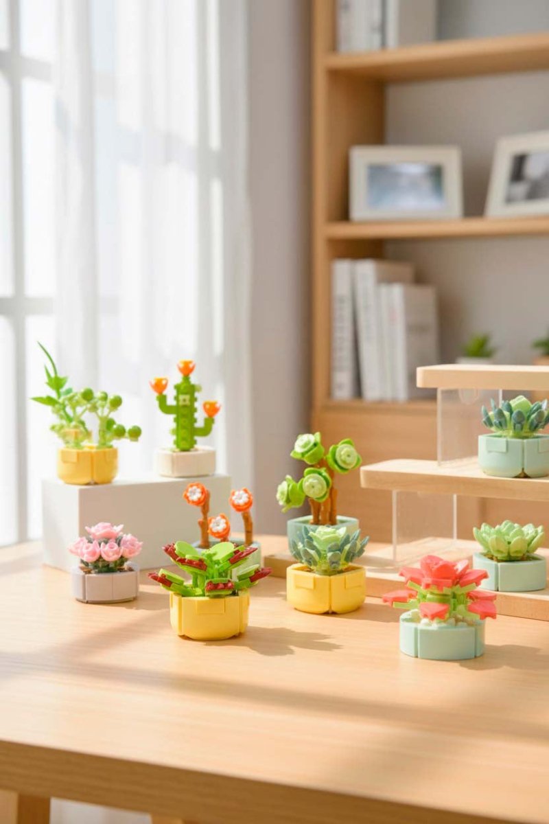 DIY Mini Flower Building Blocks 🌿 - Lovegentilezza