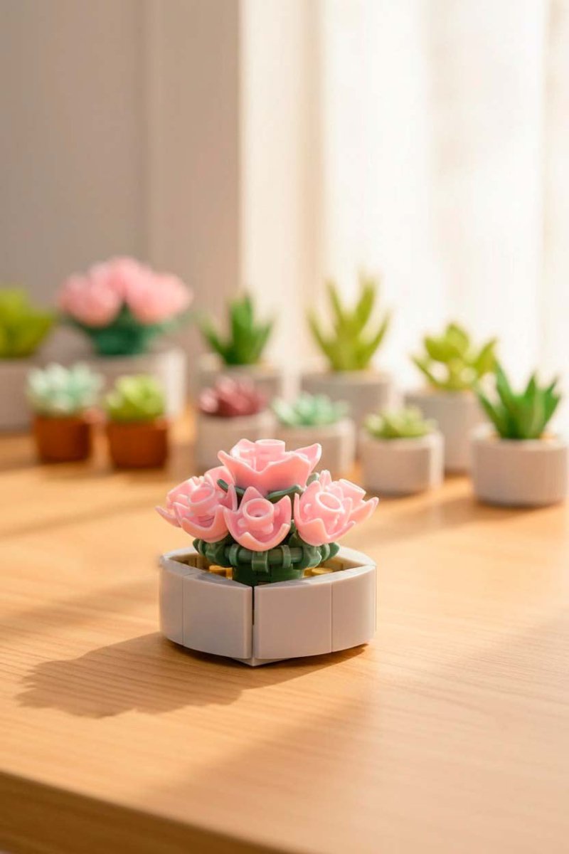 DIY Mini Flower Building Blocks 🌿 - Lovegentilezza