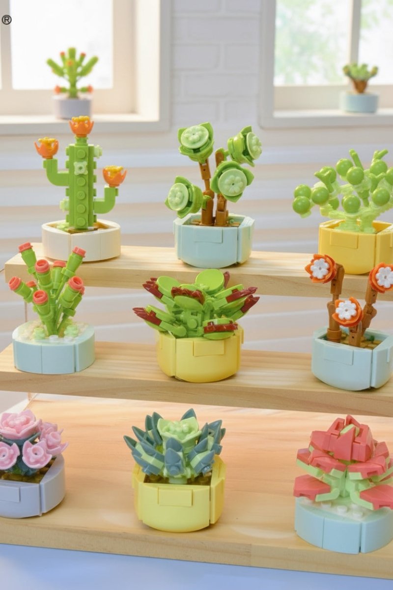 DIY Mini Flower Building Blocks 🌿 - Lovegentilezza
