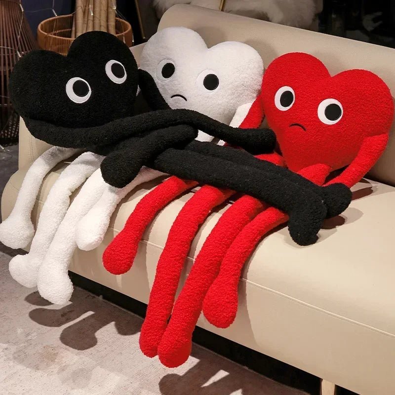 Long Legs Heart - Shaped Plush Pillow 💓 - Lovegentilezza